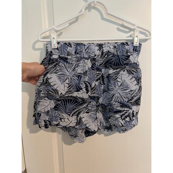 aerie Pants - Aerie Beach & Beyond Palm Print Shorts – Size Small – Blue